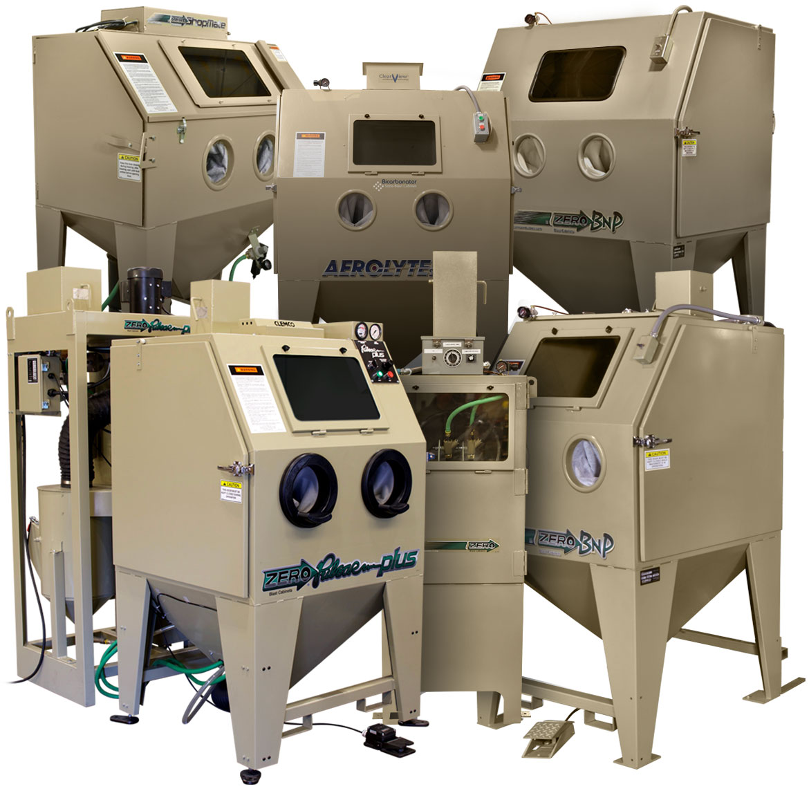 Abrasive Blast Cabinets, Engineering, Soda Blasting, Shot Blasting