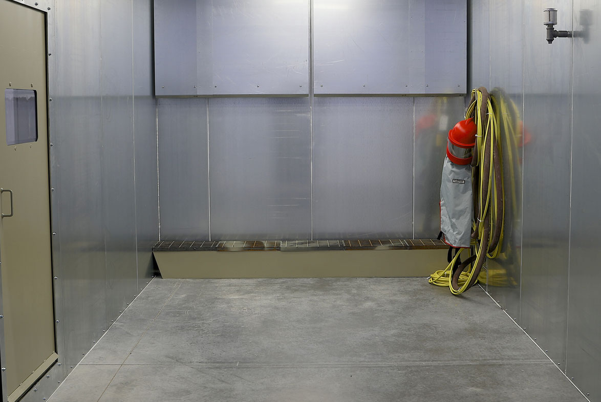 PDQ Blast Room, Engineering, Soda Blasting, Shot Blasting