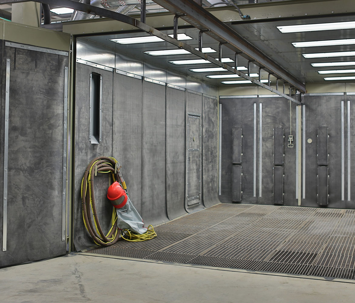 Engineered Blast Rooms, abrasive blast rooms