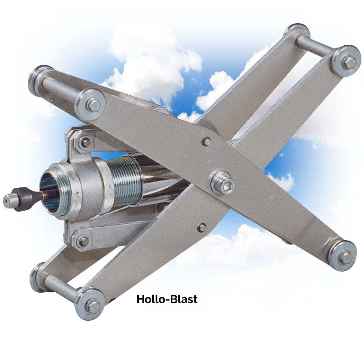 Hollo-Blast, pipe sand blasting