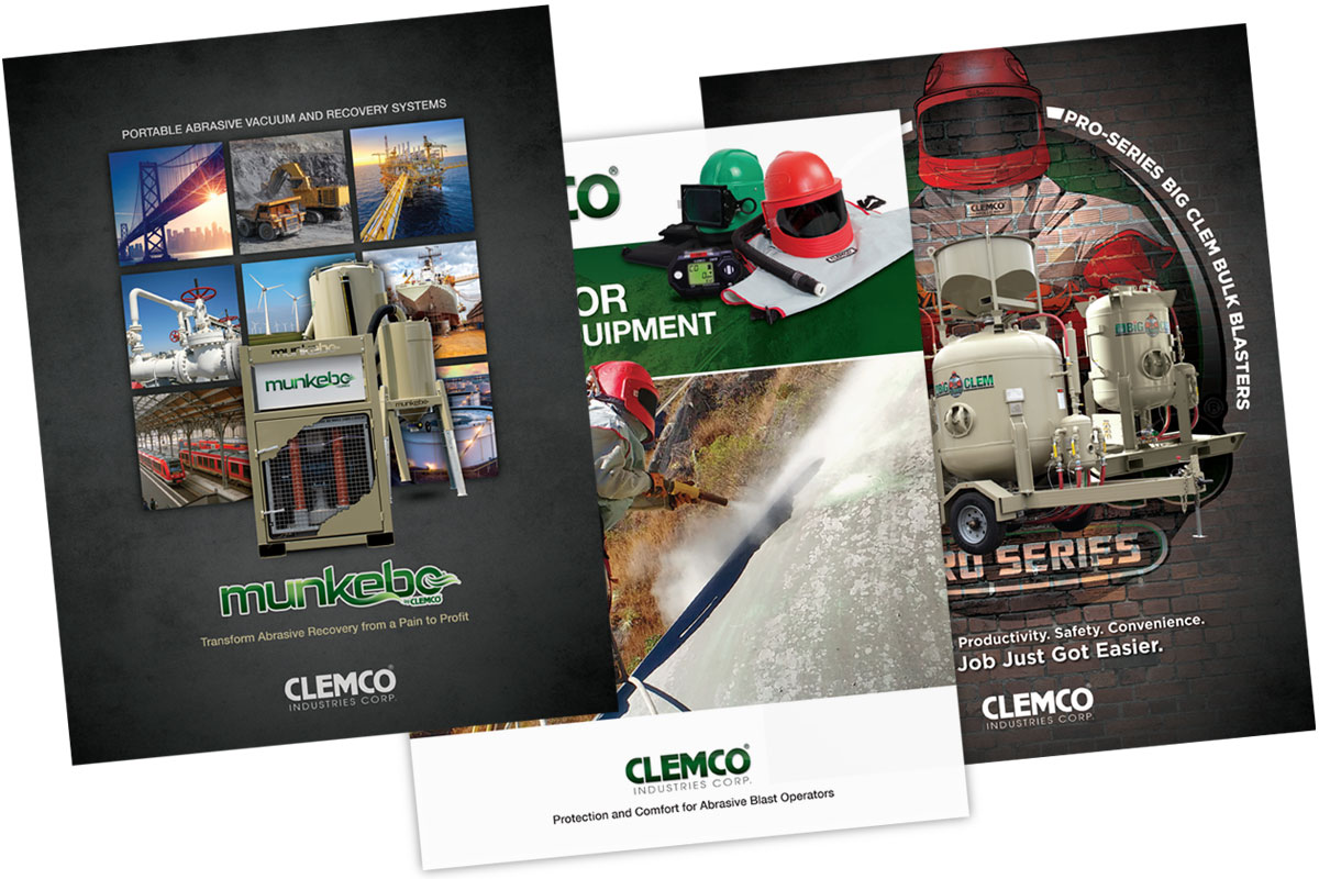 Abrasive Blasting Equipment Brochures