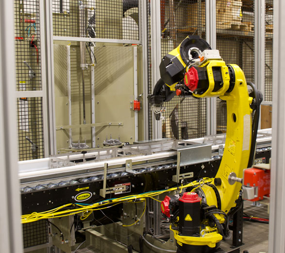 Indexing Cabinet with Robotics