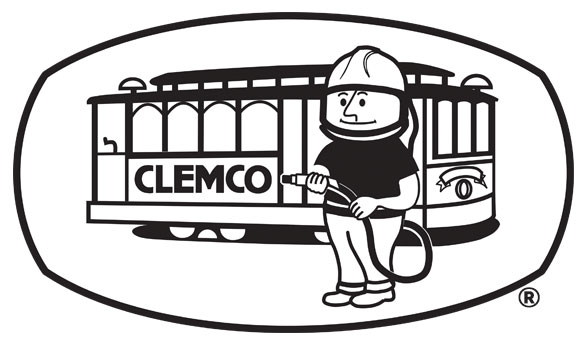 Retro Clemco Cable Car Logo (Registered) Retro Clemco Cable Car Logo (Registered)